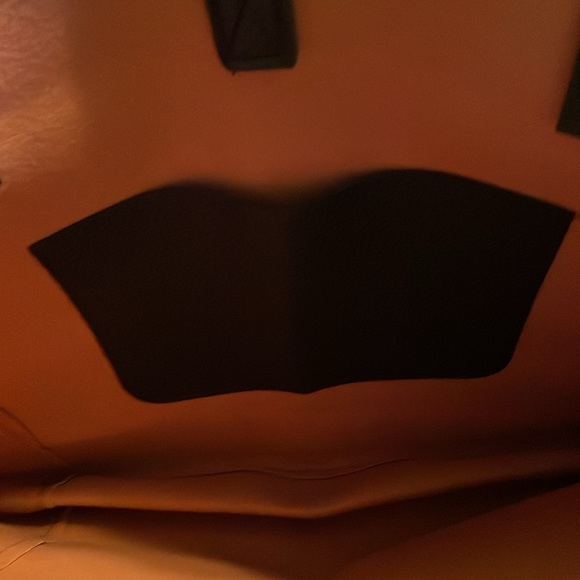 Brown and black vegan snake print tote bag NWOT - Picture 8 of 13